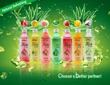 Natural  Aloe  Plant Benefits Pure  Aloe   Vera   Gel   Drink 