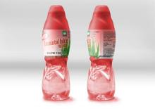 strawberry aloe vera beverage