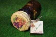 Pumpkin jam with plums and walnuts