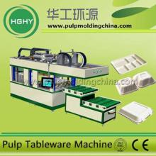 paper pulp tableware thermoforming machine paper plate machine