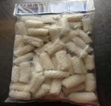 Frozen carved squid