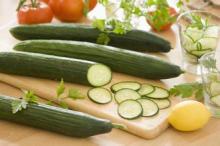 dehydrated cucumber