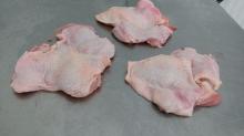 Chicken leg meat boneless skin on
