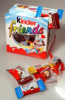FERRERO KINDER FRIENDS 200G, BUENO, BONS, SURPRISE, JOY