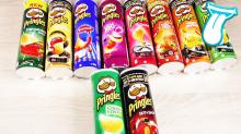 PRINGLES 40GRM AND 165GRM WITH ENGLISH AND ARABIC TEXT