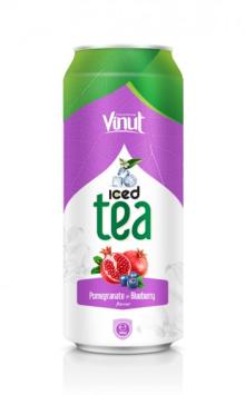 Iced Tea Pomegranate - Blueberry Flavour 500ml