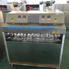 Customized shaped liquid pouch filling packing machine