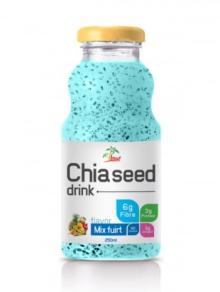250ml Chia Seed Drink Mix Fruit Flavor
