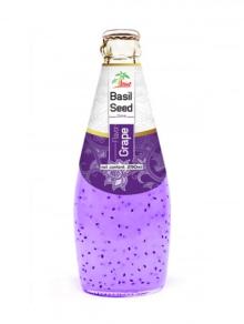 Basil Seed Drink Grape Flavor 290ml