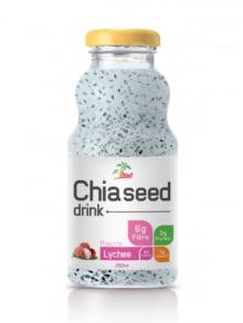 250ml Chia Seed Drink Lychee Flavor