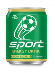 250ml Aluminium Sport Energy Drink Low Sugar