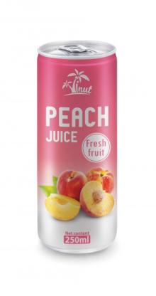 250ml Peach Juice Fresh Fruit