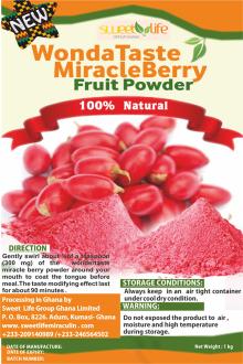 Miracle Berry Fruit Powder