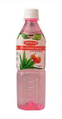 Okyalo: strawberry  aloe   vera  drink, Okeyfood