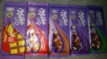 milka chocolate all flavours EU brands