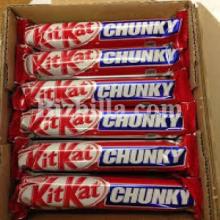 Kinder Bueno, Snickers, Mars Chocolate, Twix, Kitkat, Bounty, Nutella