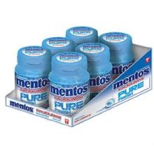 Mentos Pure Fresh Chewing Gum - Freshmint (38pcs/Jar)