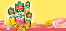 DEL MONTE 100% Orange Juice/ Del Monte Pineapple Juice/ DEL MONTE Drinks with Fruit Bits