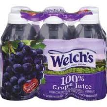 Welch's Single Serve 100% Grape Juice
