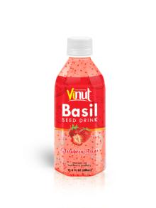 350ml basil seed with Strawberry flavour