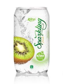 Sparkkling Kiwi flavor juice 350ml PET can