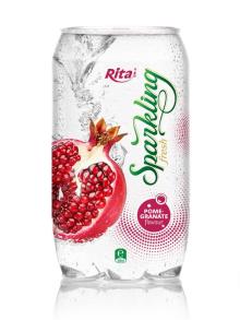 Sparkling Pomegranate flavor Juice 350ml PET Can
