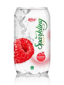 Sparkling Rasberry flavor  Juice  350ml  PET   Can 