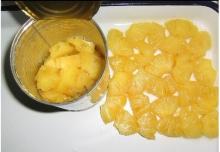 Fresh Canned pineapple tidbits