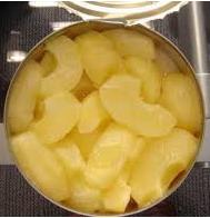 Canned sliced apple