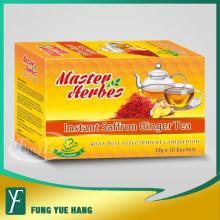 Saffron Flavored Ginger Crystal Powder Drink