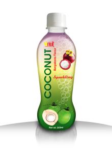 350ml Mangosteen Sparkling Coconut water