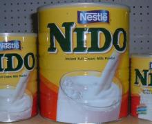 NIDO MILK POWDER A)Brand : Nestle Product : Milk Powder Packing : Can (Tinned) B)Specifications Fat