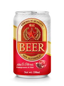 330ml Pomegranate Non Alcoholic Beer