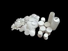 Aluminum foil pads for bottle caps