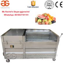 Hot Selling Brush Type Fruit Cleaning And Peeling Machine