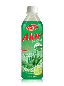Wholesale Aloe vera juice drink with Lime flavor PET Bottle