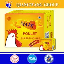 Hard stock cube chicken flavor cube