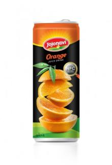 NFC Fruit Juice Orange Juice Drink - Natural Fruit Juice in Aluminium can 250ml