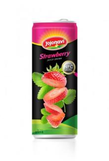 NFC Fruit  Juice   Strawberry   Juice   Drink  - Natural Fruit  Juice  in Aluminium can 250ml
