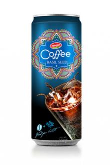 Aluminium Can Vietnam Coffee - Fruit Juice Basil Seed
