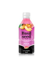 Fruit Juice Basil Seed Drink Peach Flavour