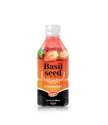 Fruit Juice Basil Seed Drink Strawberry Flavour
