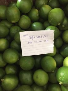 Fresh seedless lime