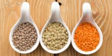 Red  Lentil s, Brown  Lentil s,  Green   Lentil s