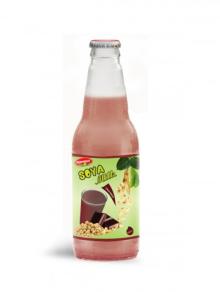 Natural Fruit Juice Soya Milk Chocolate Flavour Glass Bottle