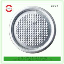 202#aluminum foil peel off lid for canned food packing