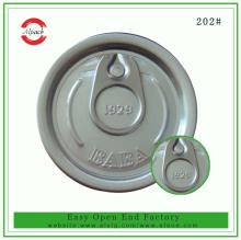 Aluminum lid 202# easy open end for canned food