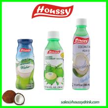 Houssy glass bottled/pet bottled 100% natural coconut water