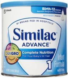 Similac Lower Iron, 900g Powder