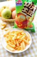 China OEM Hollow Strip Potato French Fries Chips Snack